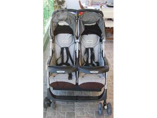 PoulaTo: Πωλείται καροτσάκι για δίδυμα Aria Twin peg perego σε πολύ καλή κατάσταση